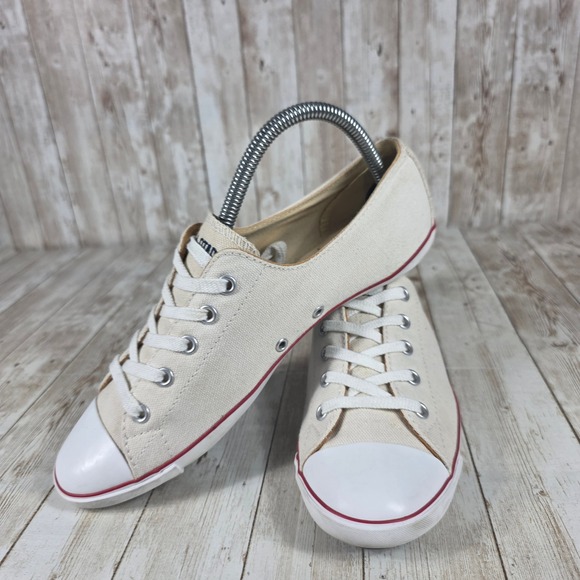 Converse All Star Lo Top Sneakers Canvas Shoes Casual Lace Up Womens 8‎ - Picture 5 of 8